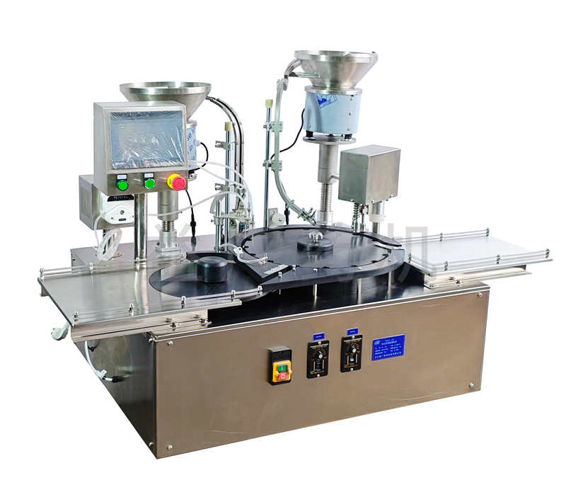 YHGZ-20臺(tái)式西林瓶灌裝加塞軋蓋一體機(jī)2 YHGZ-20臺(tái)式西林瓶灌裝加塞軋蓋一體機(jī)2