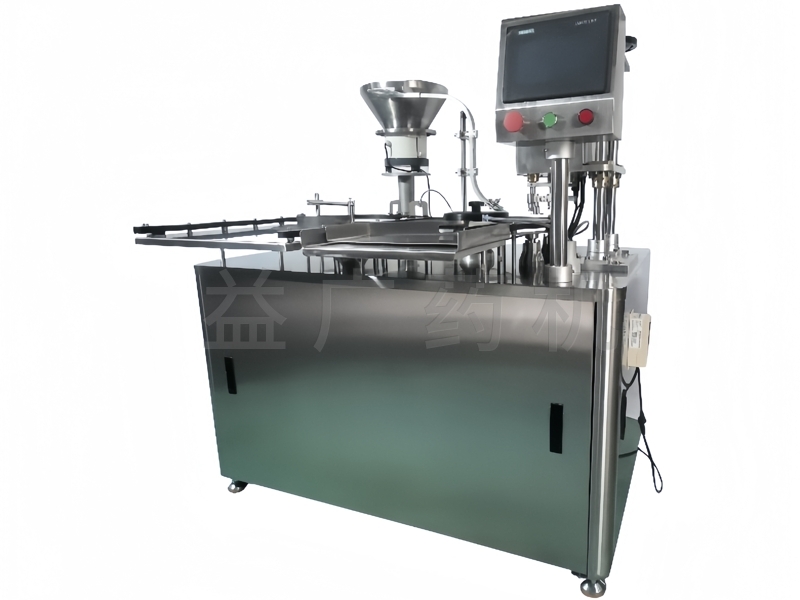 YHZG-60雙頭西林瓶軋蓋機右前斜 YHZG-60雙頭西林瓶軋蓋機右前斜